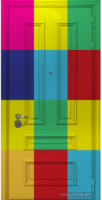 Входные двери ViralColor